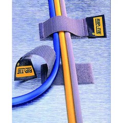 Rip-Tie C-04-005-Gy Cable Tie Strap, 4 In L, 1 In Max Bundle Dia., Gray, Nylon,
