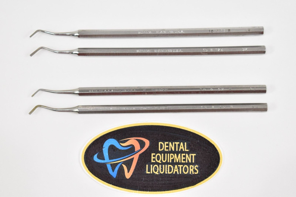 Dentist Dental Chisel-Hatchets, QTY 2 of 15 8 12 (52) | QTY 2 of 10 6 12 (54)