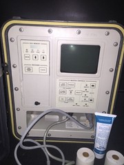 HP Electrocardiograph Monitor Recorder 43200MC In Pressure Case See Description