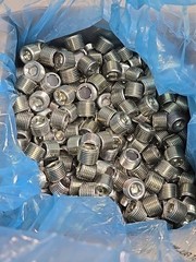 10 Magnetic Pipe Plug 1/2″ NPT 3/8″ Hex Recessed Steel Male NPT .610″ NEW 5/8″L