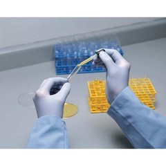 Showa 6005Pfs 6005Pf, Disposable Gloves, 4 Mil Palm, Nitrile, Powder-Free, S
