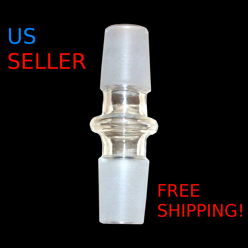 18mm Male To 18mm Male Glass Adapter Connector