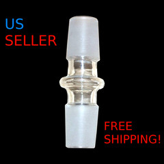 18mm Male To 18mm Male Glass Adapter Connector