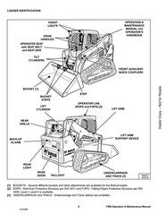 Bobcat T590 Track Loader Operation Maintenance Owners Operator Manual 7277046