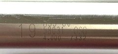 19.00mm 2 FLUTE SINGLE END COBALT END MILL – M19 x 3/4″ – OSG 5803100