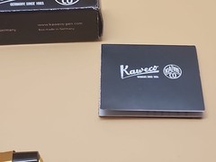 Kaweco Classic Sport Fountain Pen Black Nib Medium Royal Blue Ink 7 Cartridges