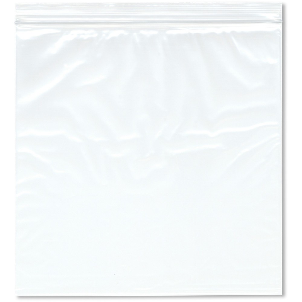 Plymor 9″ x 9″, 2 Mil Zipper Reclosable Plastic Bags