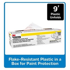 3M Hand-Masker Masking Film MFB-9, 9 ft x 400 ft x .31 mil (2,74 m x 121 m x .00