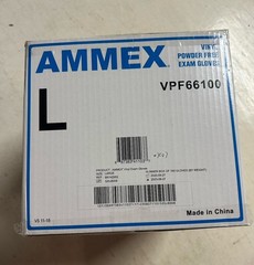 1000 (10 Boxes) AMMEX L Large Professional Vinyl Exam Gloves Protection Clinical