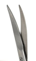 2 pcs SuperCut Iris Scissors 4.5″ Curved & Straight German Stainless Steel CE