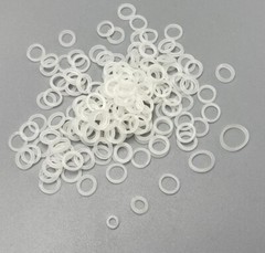 5000Pcs 2.5/3.5/4.5/6.5OZ Dental Orthodontic Rubber Band Elastic Braces Big Pack