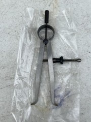 vintage ALVIN Germany Drafting Machinist 4″ inside Calipers Dividers w/ Spring