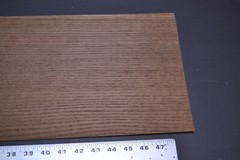 Fumed Oak Raw Wood Veneer Sheet 9 x 49 inches 1/42nd thick F7627-49