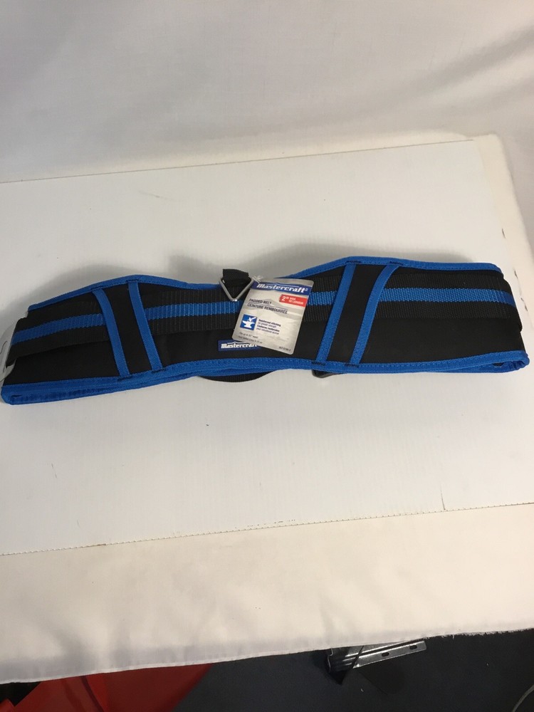 Padded Belt Construction 2 Inch Wide Reinforced Stitching Up To 50 Inch Waist
