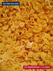 10pcs Gas Can Vents For Plastic Gas Cans – Yellow Plastic Can Vent Caps, Gas Bre