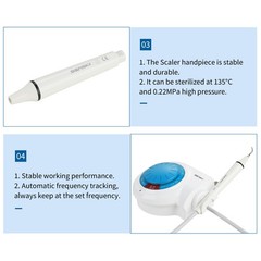 Dental Ultrasonic Piezo Scaler with Handpiece 5*Tips fit EMS Cavitron Woodpecker