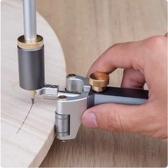 Multi-Purpose Marking Tool for Woodworking Straight and Curved Line Marker