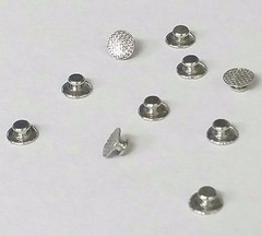 50 pcs DENTAL ORTHODONTIC BONDABLE Lingual Buttons FLAT ORTHODENTALUSA