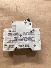 Merlin Gerin C60N C2 Circuit Breaker 2A 2 Pole C60N #650I104