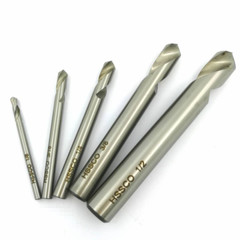 5 Pc Set NC Spotting Drill 8% Cobalt HSS 1/8 to 1/2″ 90 Degree CNC Machine