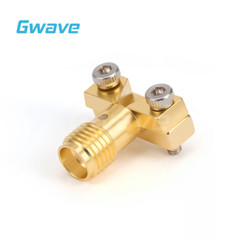 SMA Female Connector End Launch Solder-free for PCB, DC – 18GHz