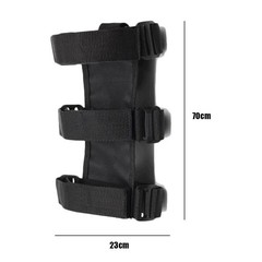 Adjustable Extinguisher Mount Strap Oxford Cloth Car Roll Bar Fire Extinguisher