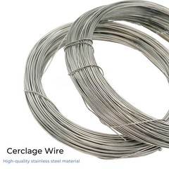 Orthopedic Wires Stainless Steel Cerclage Wire 0.4-1.5mm Veterinary Instrumentsl