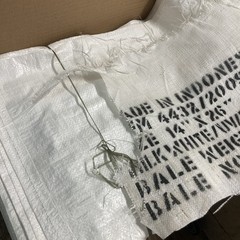 Bundle of 50 Empty Sandbags For Sale 14×26 Bag Poly/with built-in ties NEW