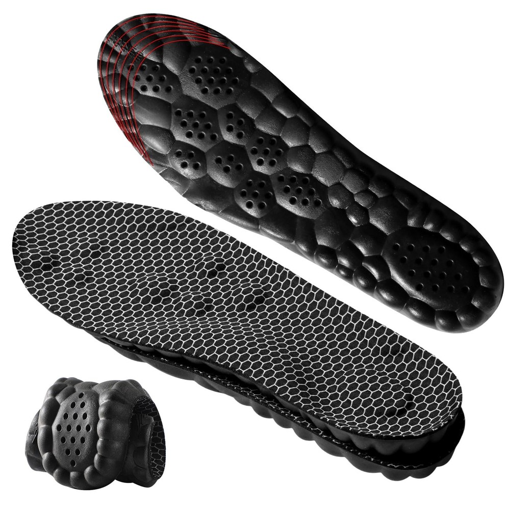 4D Cloud-Soft Comfort Soles for Women – Memory Foam Steppers Insoles with Fre…