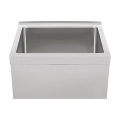 Commercial Wall-mounted Mop Sink Stainless Steel Floor Mop Sink Rectangular