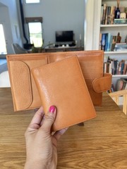 Gillio Firenze Pocket Mia Cara Undyed Epoca Leather with Amica Misprint