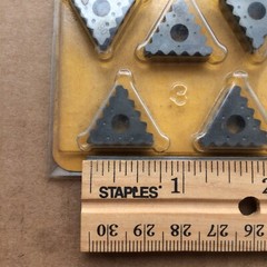 NIB TriPhase Carbide Indexable Cutters 3T50 5-Pack – NOS