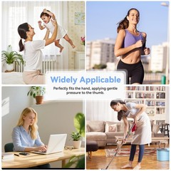 Goldeer Thumb Wrist Brace 1 Pair For Arthritis Pain Relief Thumb Spica Splint