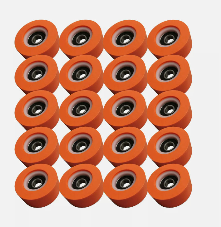 20 x SUPERIOR QUALITY ORANGE DRUM ROLLER BEARING FOR HUEBSCH/SQ/IPSO – 70298701