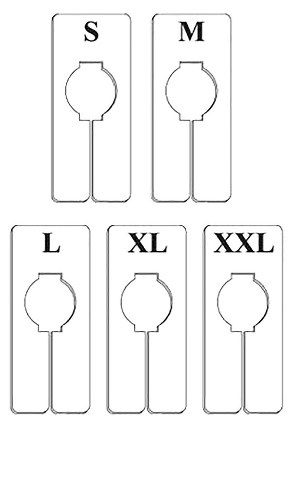Rectangular Size Dividers – Generic Variety Pack 5″L x 2″W