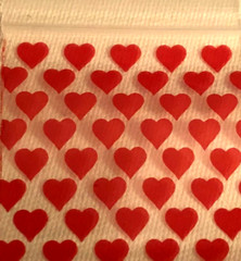 1000 SMALL BAGGIES 2020 2″ X 2″ MINI Resealable POLY DESIGNER BAGS RED HEARTS