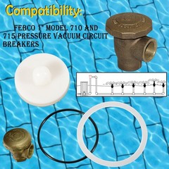 710 1″ Repair Kit,901-549 Bonnet + Poppet Assembly For FEBCO 1″ Model 710/715
