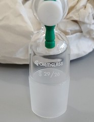 *NEW* Chemglass CG-1030-29 Flow Control Adapter 90° 29/26 Inner JT + Warranty!