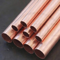 Copper Round Tube O.D Ø1mm 1.5mm 2mm 3mm 4mm 5mm 6mm 7mm 8mm -60mm Lengths 500mm