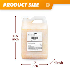 1 Gallon(7-7.5 LBS) “Dry & Dry” Orange & White Mixed Silica Gel Desiccant Bead