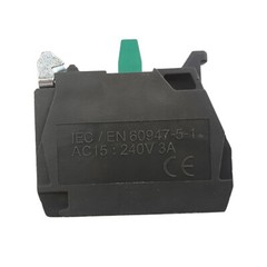 10PCS ZBE-101 Single contact block silver alloy screw clamp terminal 1NO ZBE101