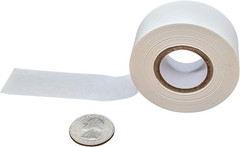 Lab Labeling Tape, White Roll, 1 in X 500 In, 1-Pack | Made in USA, 1 in Diamete
