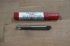 TITAN 208338 750 5/16-24 H4 3 FLUTE PLUG TAP SPIRAL POINT, FREE SHIP, 1 PIECE