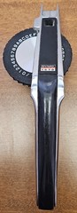 Vintage DYMO 1570 Manual Label Maker Embosser Handheld Chrome Black Tested Works