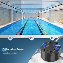 8 Inch LED Commercial Downlight,36W Recessed Ceiling Light Power &CCT Adjustable