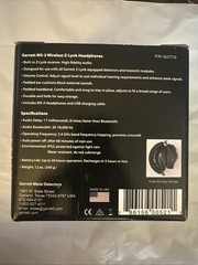 Garrett Ms3 Z-lynk Wireless Headphones for Garrett Metal Detectors 1627710