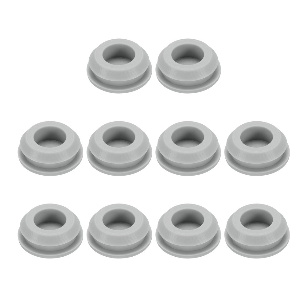 10pcs Hole Plug 9/16 Inch (13.9mm) Button Plugs Fit for 12-13mm Hole Grey