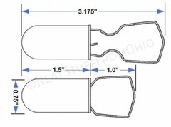ELECTRIC METER SECURITY SEAL & SPECIALTY PADLOCK SEALS, COLOR OPTIONS, TEN-SEALS