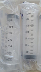 4 Pack 350cc Catheter Tip Disposable XL Syringes 350mL New/Sealed Exp 11/26