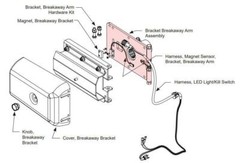 HySecurity HyProtect Breakaway Arm Assembly Bracket & Mount – MX3680